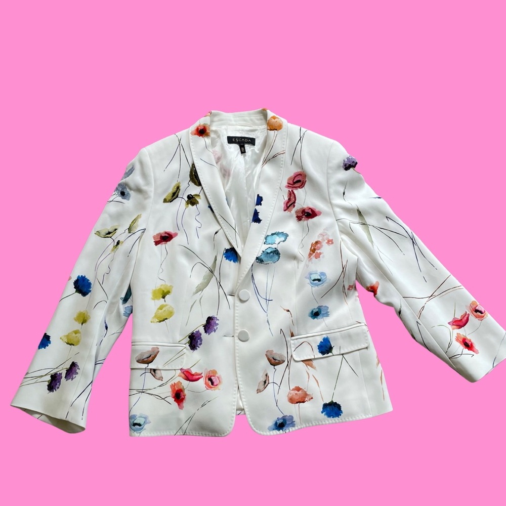 ESCADA Floral Blazer
